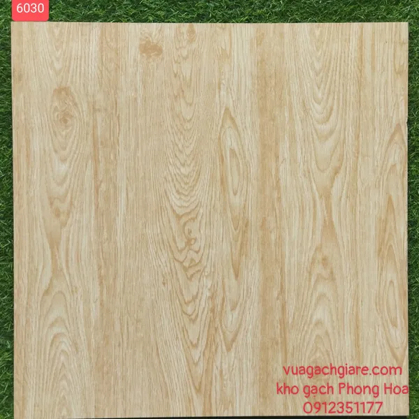 Gạch Đá Lát Nền 60x60 World Tiles vân gỗ vàng 6030