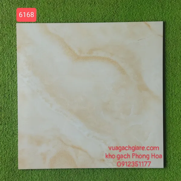 Gạch Đá Ốp Lát 60x60 vân vàng 6168