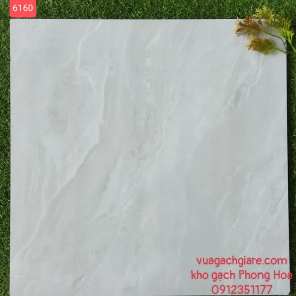 Gạch Đá Lát Nền 60x60 xám nhạt 6160