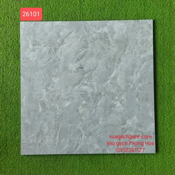 Gạch Đá Ốp Lát 60x60 xám vân đá 26101