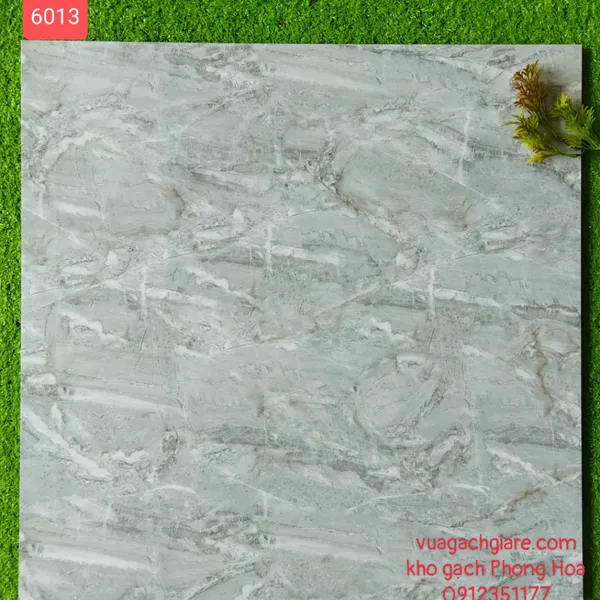 Gạch Đá Lát Nền 60x60 Giá Rẻ xám vân đá 6013