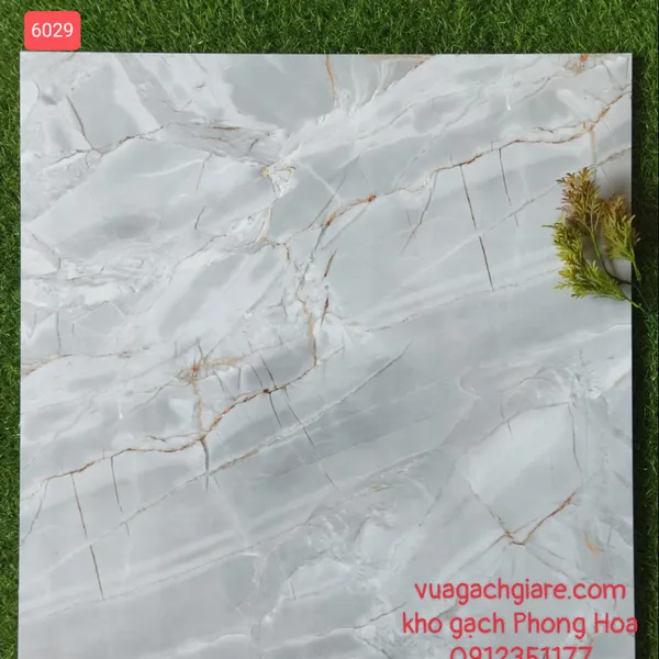 Gạch Đá Lát Nền 60x60 xám vân đá 6029