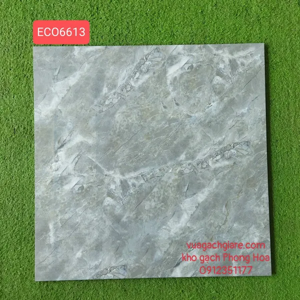 Gạch Đá Ốp Lát 60x60 Luxury xám vân đá ECO6613