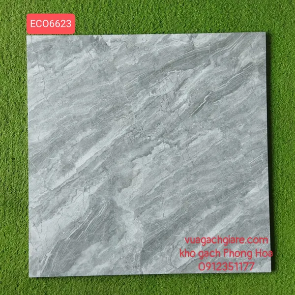 Gạch Đá Ốp Lát 60x60 Luxury xám vân đá ECO6623