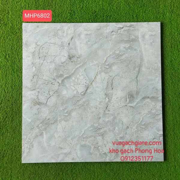 Gạch Đá Ốp Lát 60x60 xám vân đá MHP6802