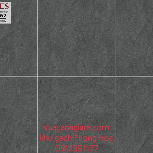 Gạch Đá Lát Nền 80x80 Amygres màu than đen 1862