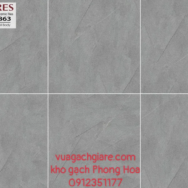 Gạch Đá Lát Nền 80x80 Amygres xám vân 1863