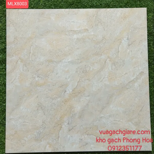 Gạch Đá Lát Nền 80x80 Mikado vàng vân đá MLX8003