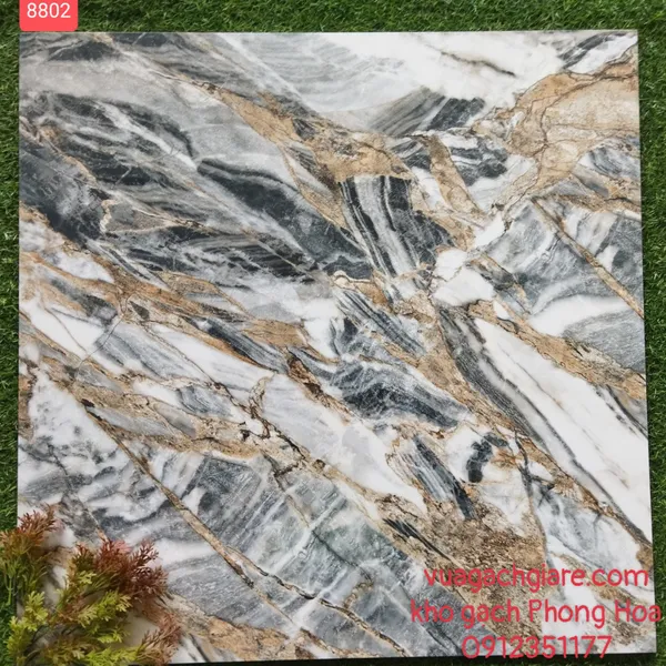 Gạch Đá Lát Nền 80x80 Milano vân đá 8802