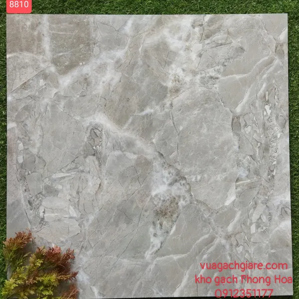 Gạch Đá Lát Nền 80x80 Milano xám vân đá 8810