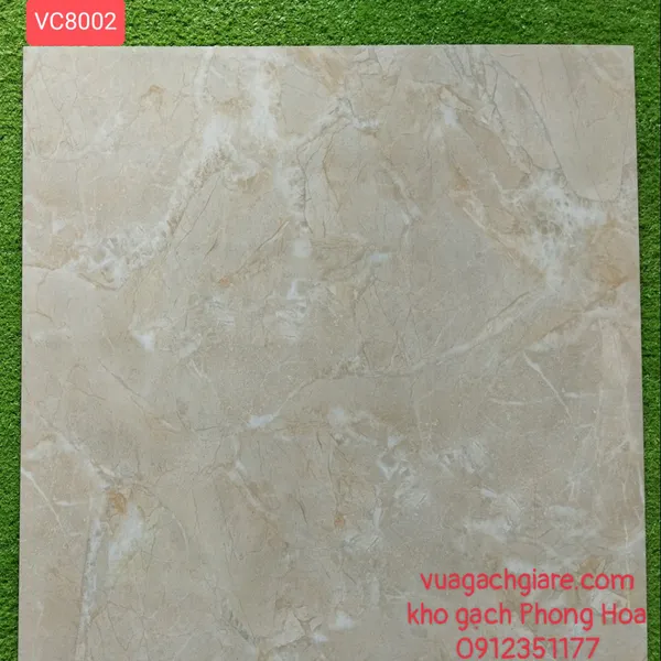 Gạch Đá Lát Nền 80x80 nâu vân đá VC8002