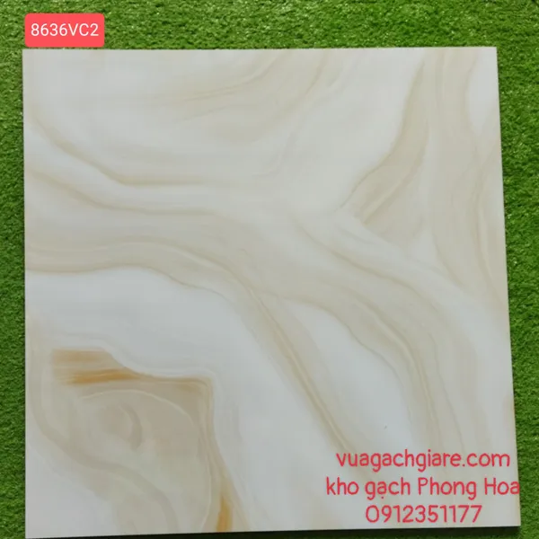 Gạch Đá Lát Nền 80x80 vân vàng 8636VC2