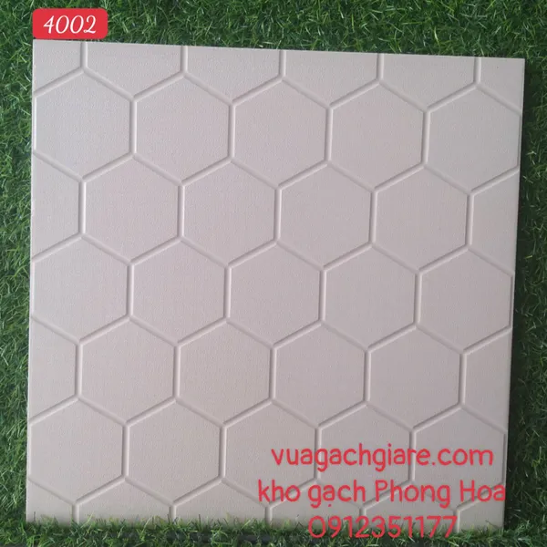 Gạch Đá Lát Sân 40x40 FICO trắng ngà 4002