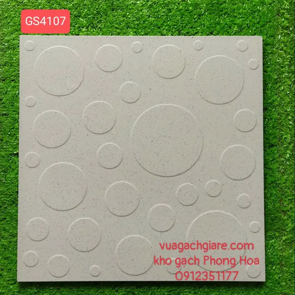 Gạch Đá Lát Sân 40x40 Kim Phong muối tiêu GS4107