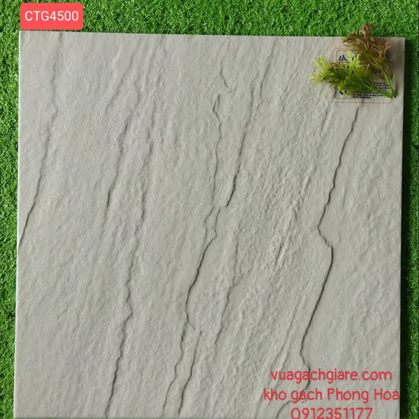 Gạch Đá Lát Sân 40x40 Thanh Thanh vân nổi CTG4500