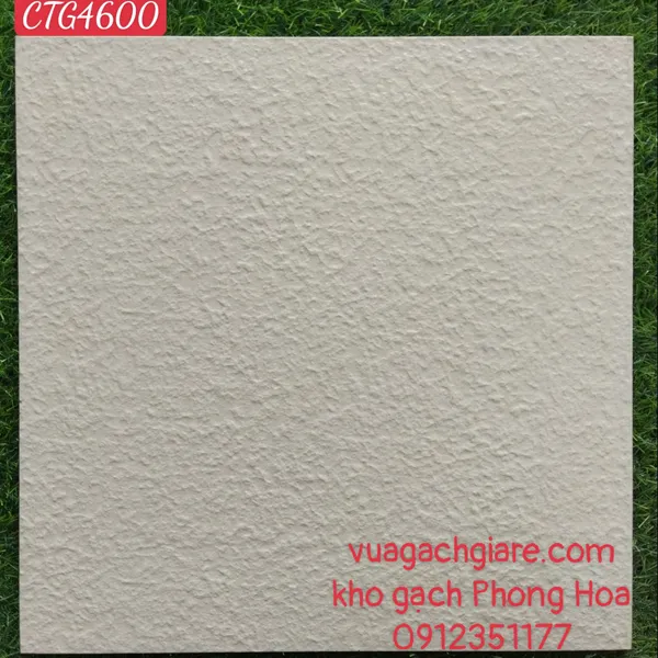 Gạch Đá Lát Sân 40x40 Thanh Thanh trắng sữa CTG4600