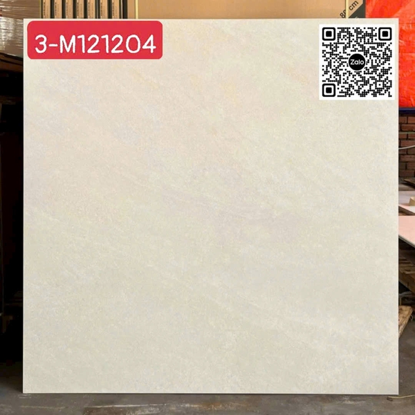 Gạch Đá Mờ 120x120 Ốp Lát Giá Rẻ màu kem 3M121204