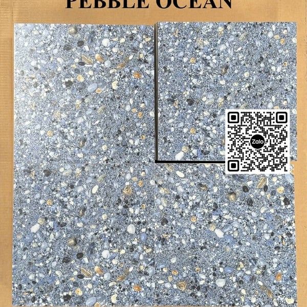 Gạch Đá Mờ 30x30 Ốp Lát Giá Rẻ terrazzo hạt lớn