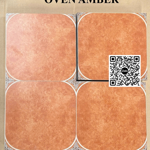 Gạch Đá Mờ 30x30 Ốp Lát Giả Cổ màu cam
