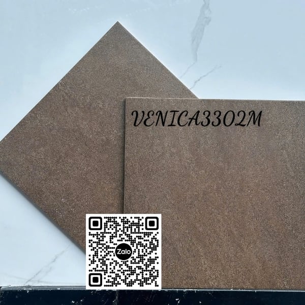 Gạch Đá Mờ 30x30 Ốp Lát Hoàng Gia màu nâu VENICA3302M