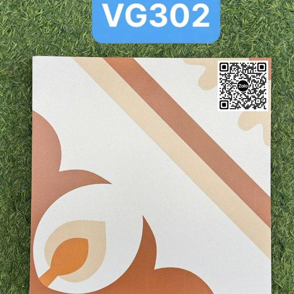 Gạch Bông 30x30 Ốp Lát Trang Trí trắng nâu VG302