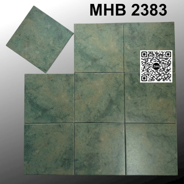 Gạch Đơn Sắc 30x30 Ốp Lát Trang Trí màu xanh rêu MHB 2383