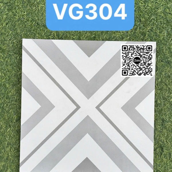 Gạch Bông 30x30 Ốp Lát Trang Trí trắng xám VG304