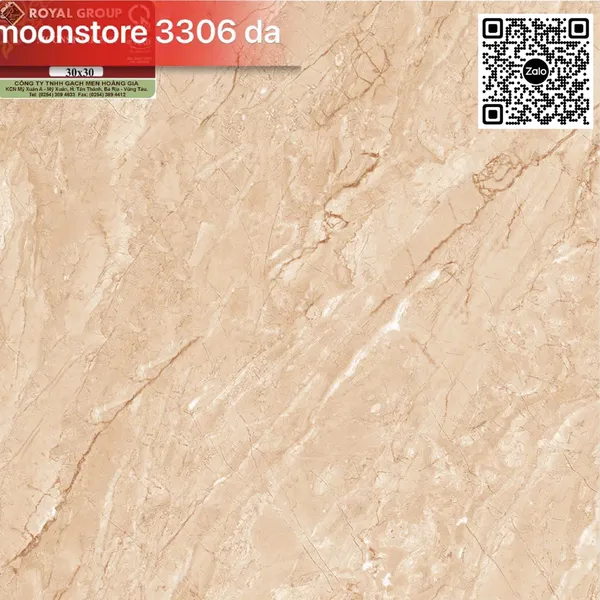 Gạch Đá Mờ 30x30 Ốp Lát vân đá 3306