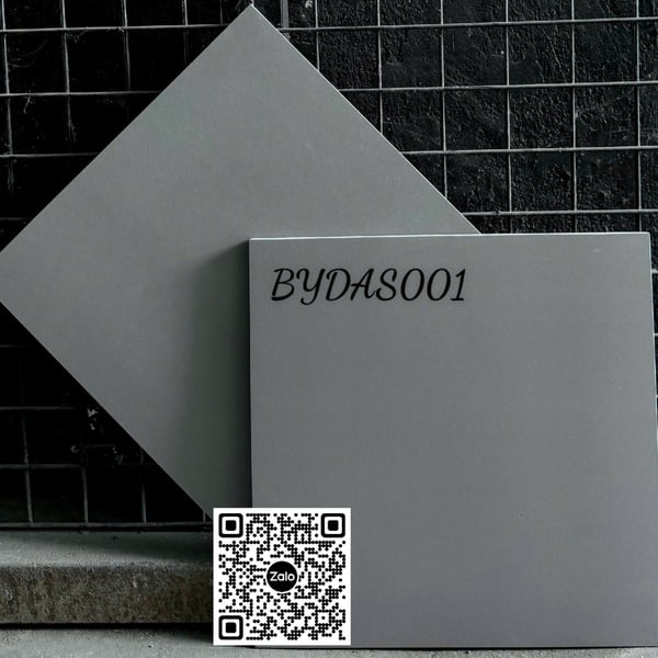 Gạch Đá Mờ 30x30 Ốp Lát Hoàng Gia xám đậm BYDAS001