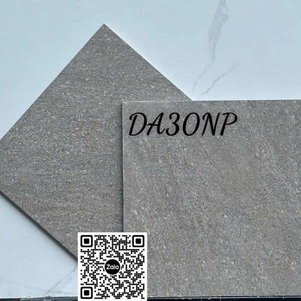 Gạch Đá Mờ 30x30 Ốp Lát Hoàng Gia xám đậm DA30NP