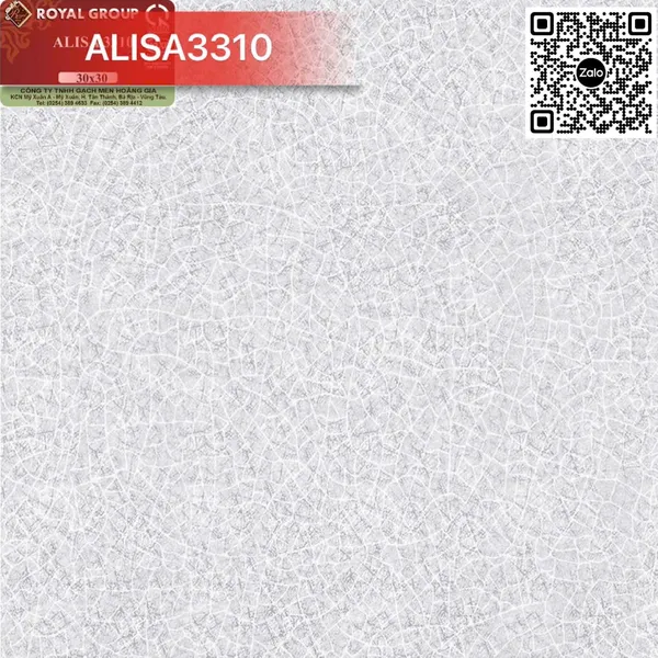 Gạch Đá Mờ 30x30 Ốp Lát xám nhạt 3310