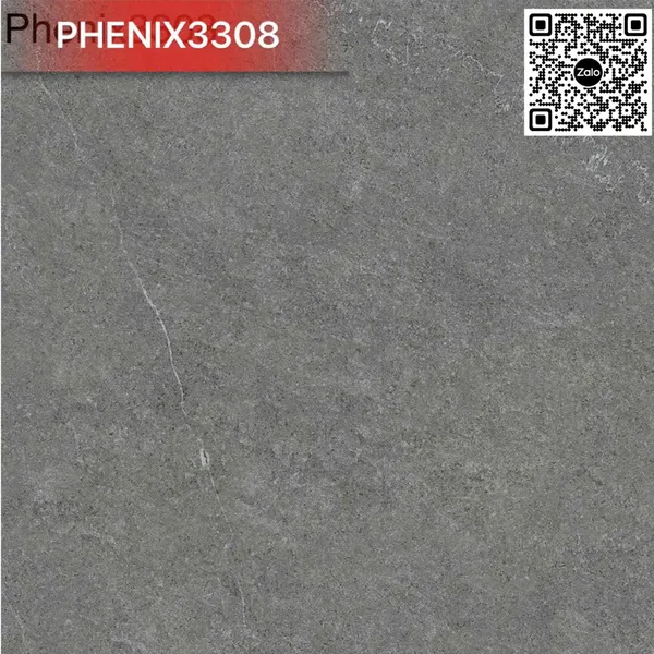 Gạch Đá Mờ 30x30 Ốp Lát xám vân trắng 3308