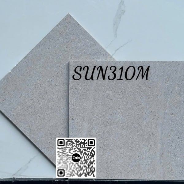 Gạch Đá Mờ 30x30 Ốp Lát Hoàng Gia xám xi măng SUN310M