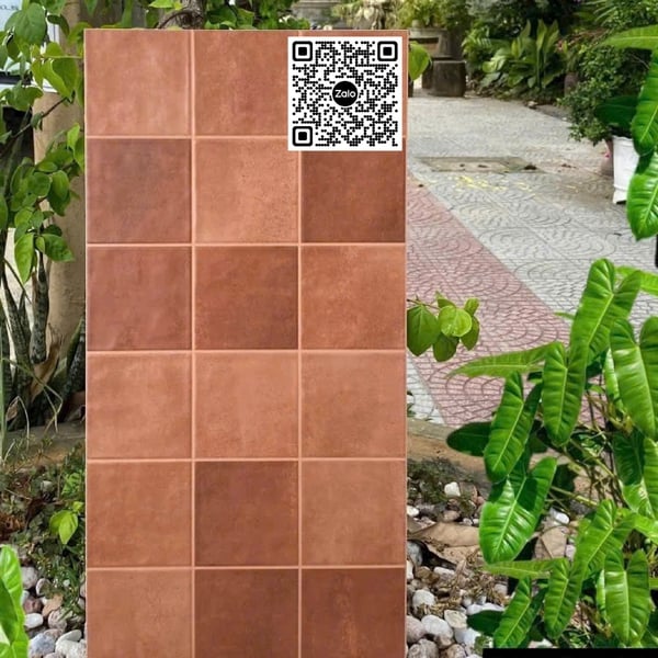 Gạch Đá 30x60 Ốp Dán Trang Trí giả thẻ đỏ MF36Y04