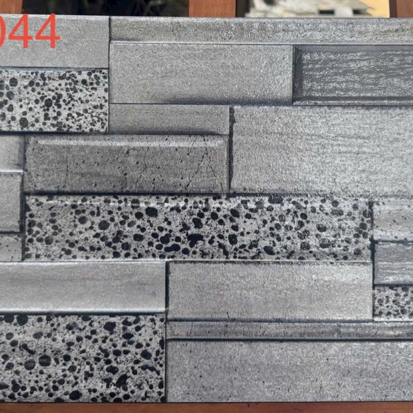 Gạch Đá Mờ 30x60 Ốp Dán Trang Trí giả thẻ xám HAP36044