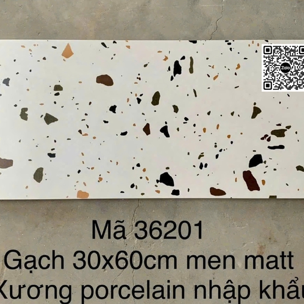 Gạch Đá Mờ 30x60 Ốp Lát Giá Rẻ terrazzo 36201