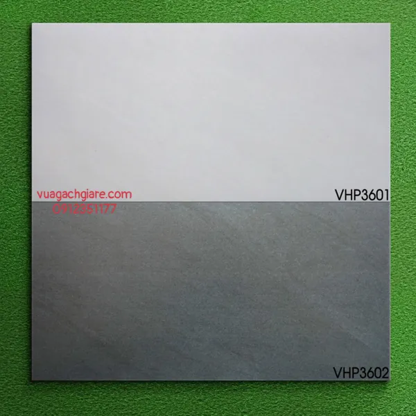 Gạch Đá Mờ 30x60 Ốp Lát Viglacera vân đá xám VHP3601 - VHP3602