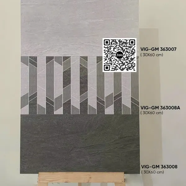 Gạch Đá Mờ 30x60 Ốp Lát Giá Rẻ xám vân đá GM363007