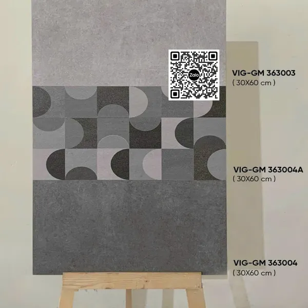 Gạch Đá Mờ 30x60 Ốp Lát Giá Rẻ xám xi măng GM363003