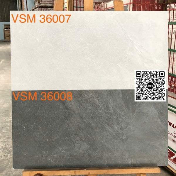 Gạch Đá Mờ 30x60 Ốp Lát Giá Rẻ xám vân đá VSM36007 - VSM36008