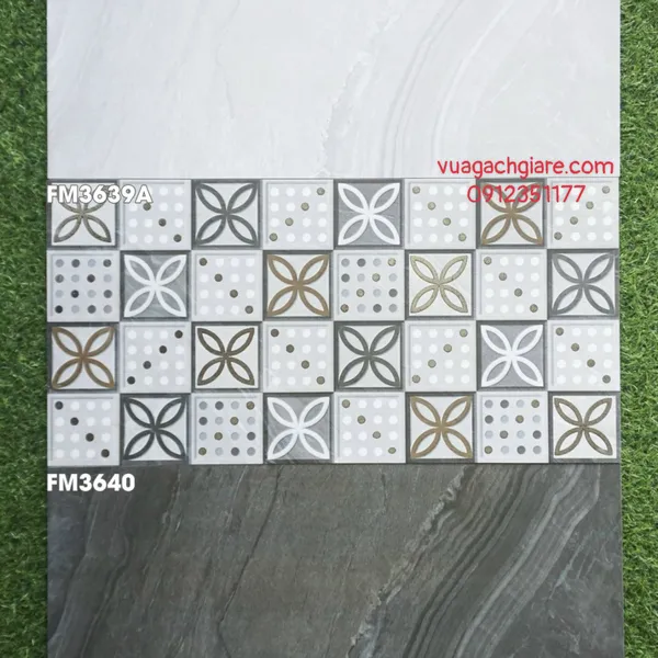 Gạch Đá Mờ 30x60 Ốp Lát FELIZ TILES vân đá xám FM3639 - FM3639A - FM3640