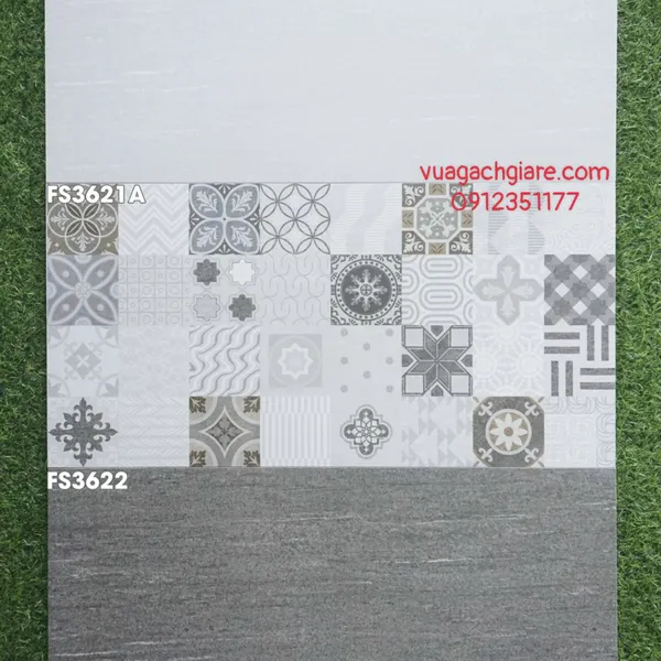 Gạch Đá Mờ 30x60 Ốp Lát FELIZ TILES vân gỗ xám FS3621 - FS3621A - FS3622