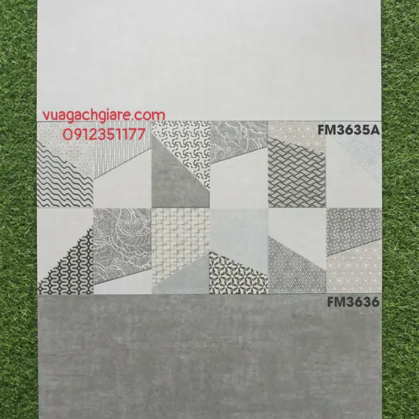 Gạch Đá Mờ 30x60 Ốp Lát FELIZ TILES xám xi măng FM3635 - FM3635A - FM3636