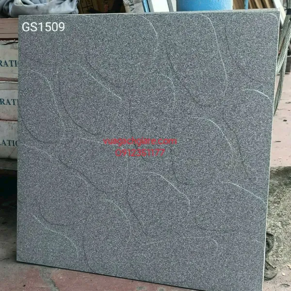 Gạch Đá Mờ 40x40 Lát Nền Sân Giá Rẻ đá sỏi xám GS1509