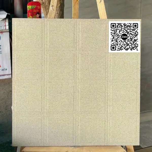 Gạch Đá Mờ 40x40 Ốp Lát Sân Vườn FICO màu kem LUX4108