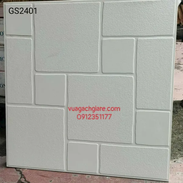 Gạch Đá Mờ 40x40 Lát Nền Sân Giá Rẻ trắng ngà GS2401