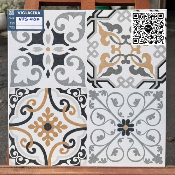 Gạch Bông 40x40 Ốp Lát Trang Trí Viglacera VPS407