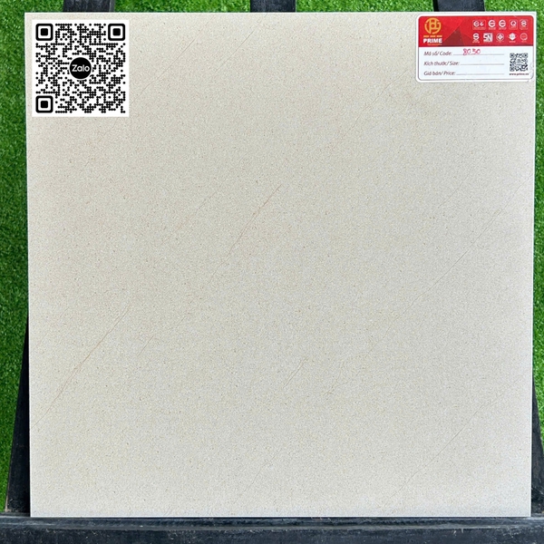 Gạch Đá Mờ 40x40 Prime Ốp Lát Giá Rẻ màu kem 8030