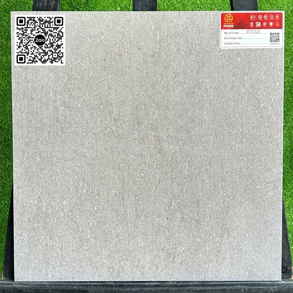 Gạch Đá Mờ 40x40 Prime Ốp Lát Giá Rẻ màu xám 8004