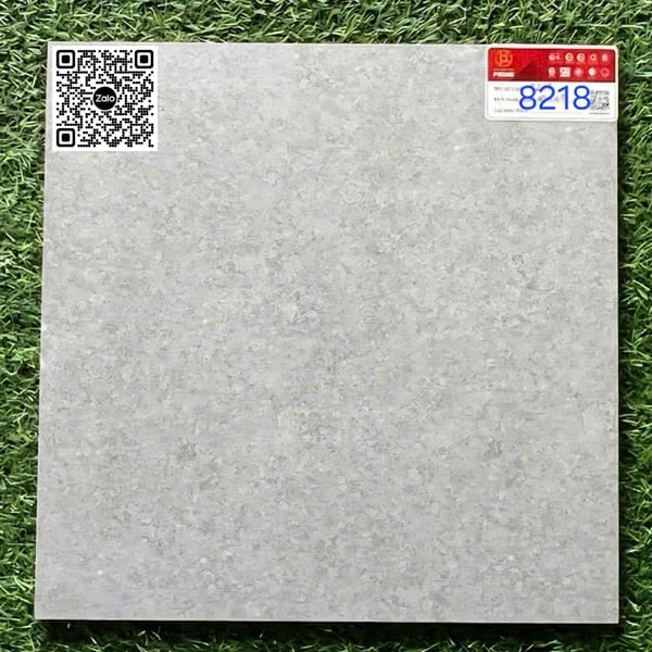 Gạch Đá Mờ 40x40 Prime Ốp Lát Giá Rẻ màu xám 8218